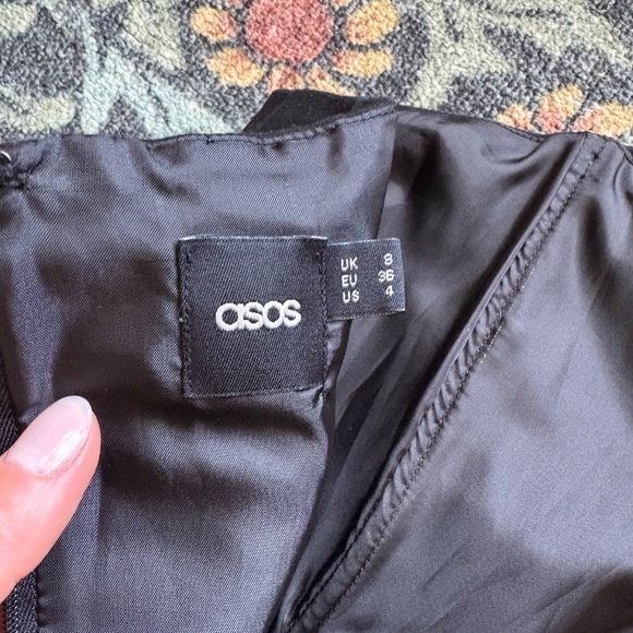 ASOS design strapless tuxedo jumpsuit - Picture 3 of 3